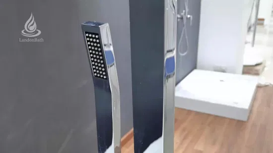 Torneira misturadora termostática preta fosca de 3 vias de alta qualidade para banheiro e chuveiro para fabricação na China